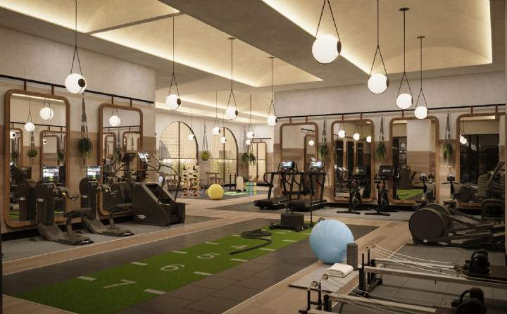 The Whiteley - Gym at Six Senses Hotel The Whiteley - Gym at Six Senses Hotel