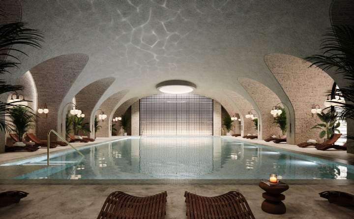 The Whiteley - Swimming pool in Six Senses Hotel The Whiteley - Swimming pool in Six Senses Hotel